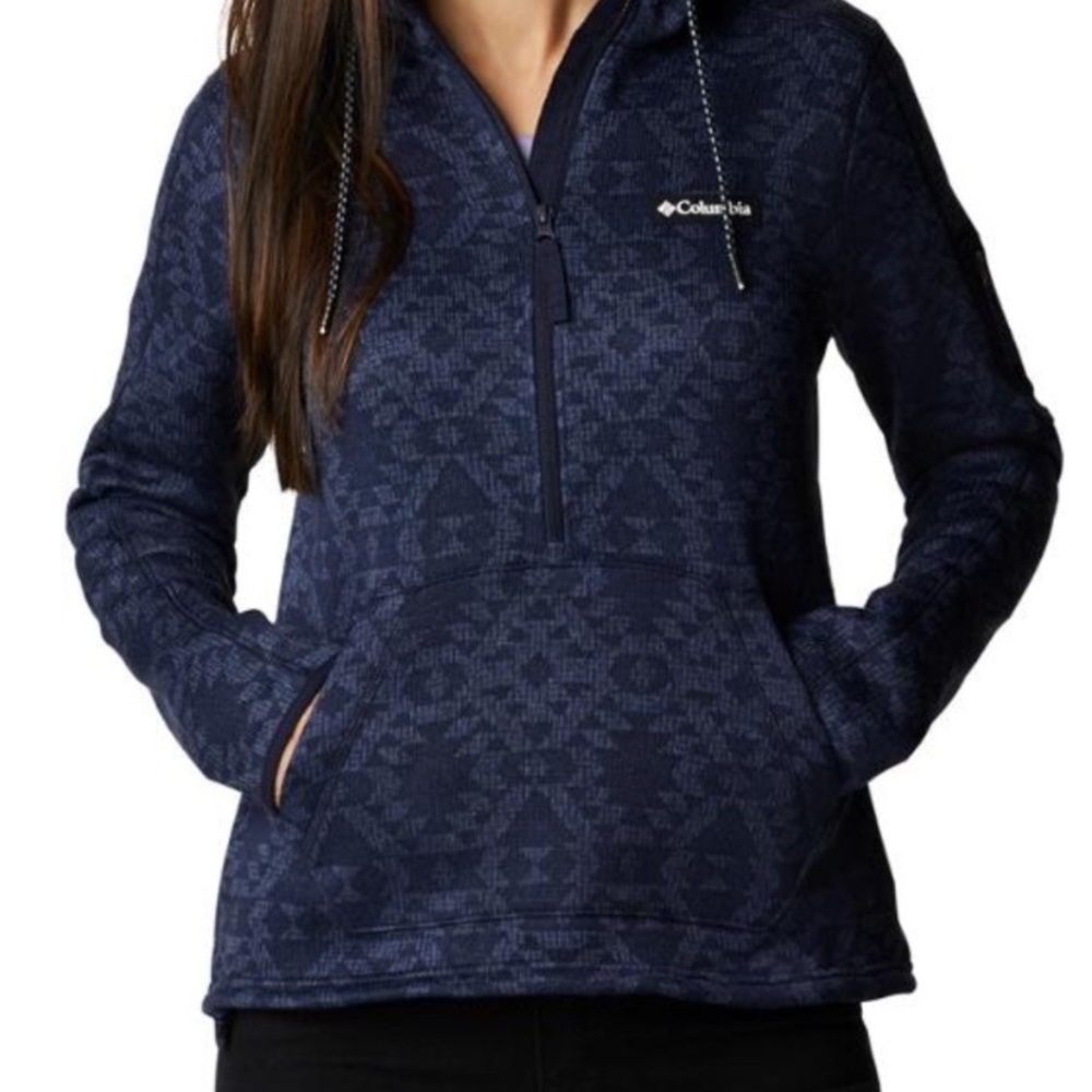 Columbia Sweater Weather Hooded Fleece Pullover for women Size Medium - Picture 5 of 9